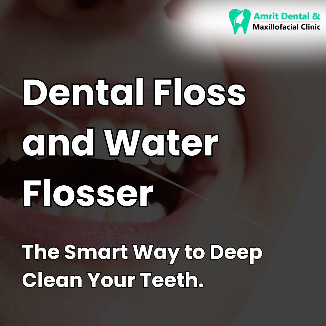 🪥 Dental Floss and Water Flosser – The Smart Way to Deep Clean Your Teeth